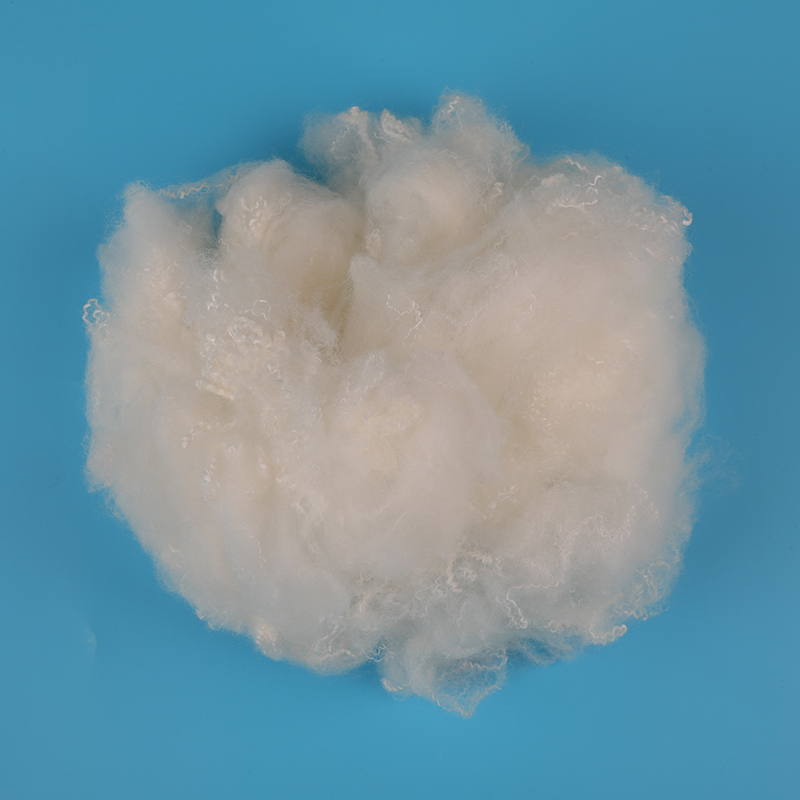 Sợi Polyester Staple Fiber siêu thô màu trắng 3D × 102mm
